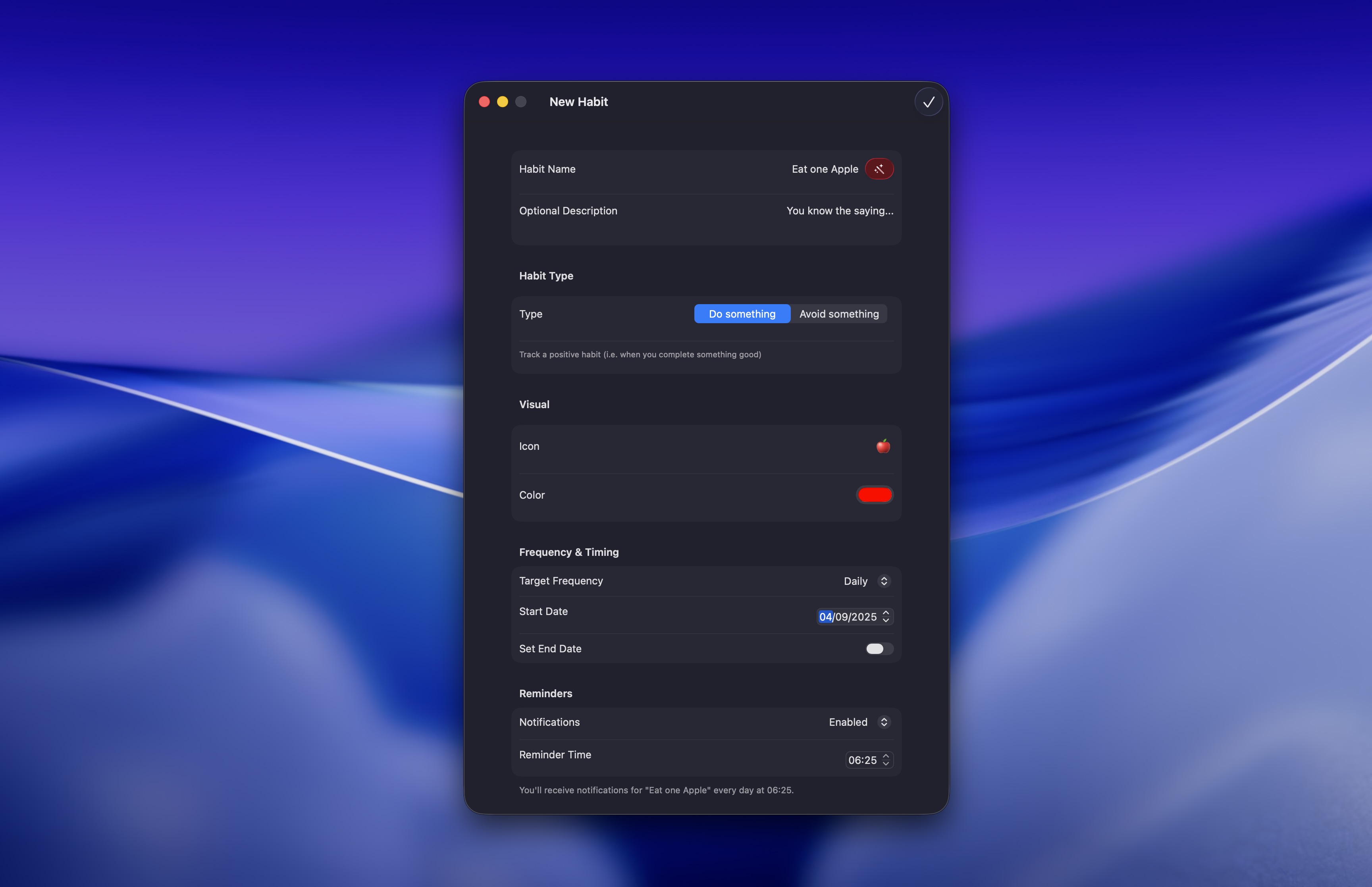 macOS Tahoe Dark screenshot 5