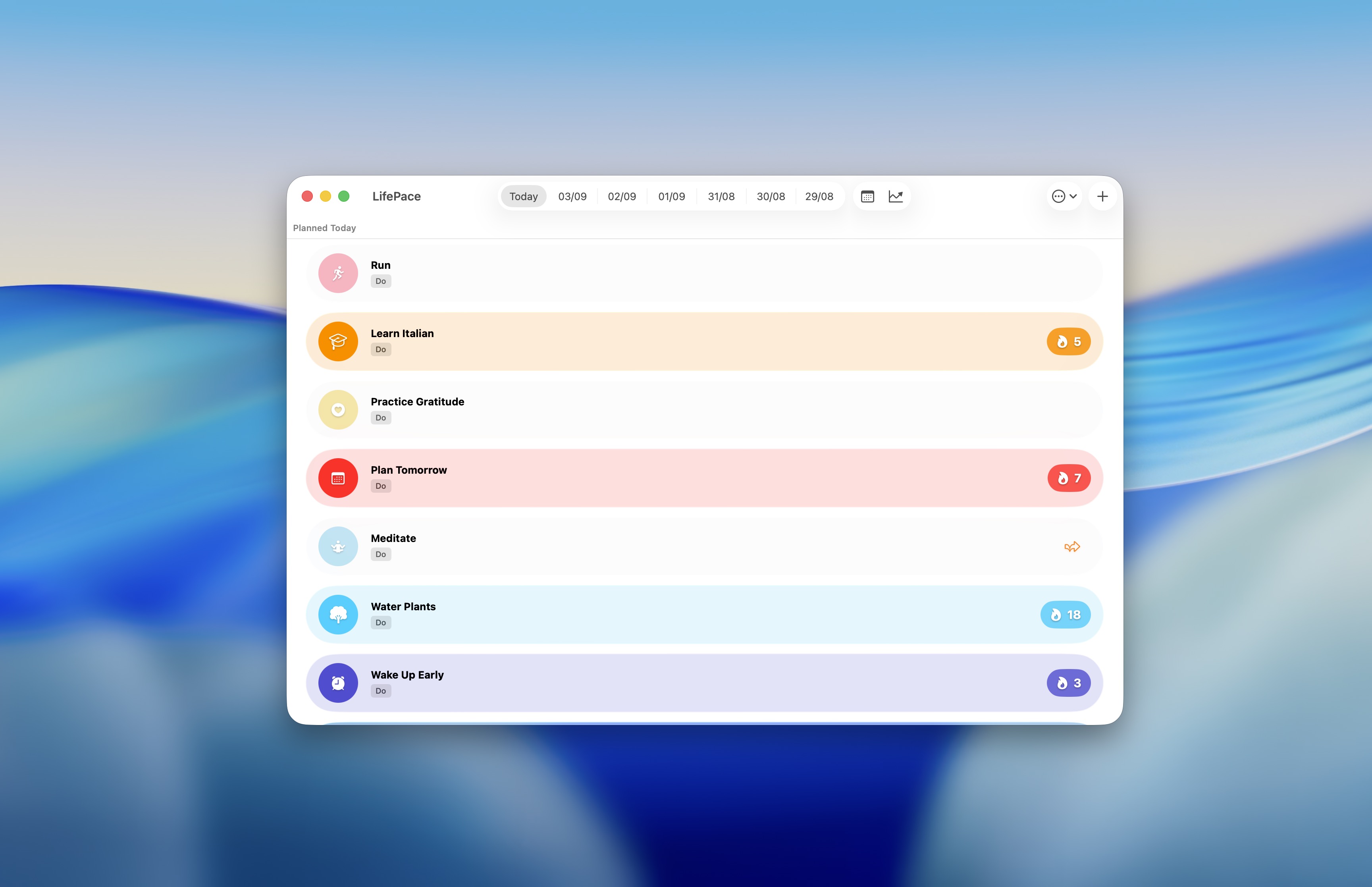 macOS Tahoe Light screenshot 1