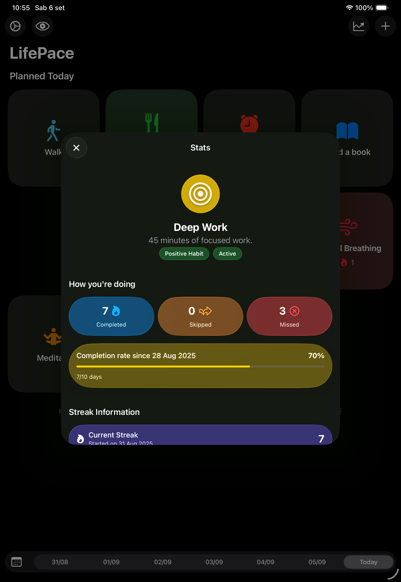 iPad Dark screenshot 4
