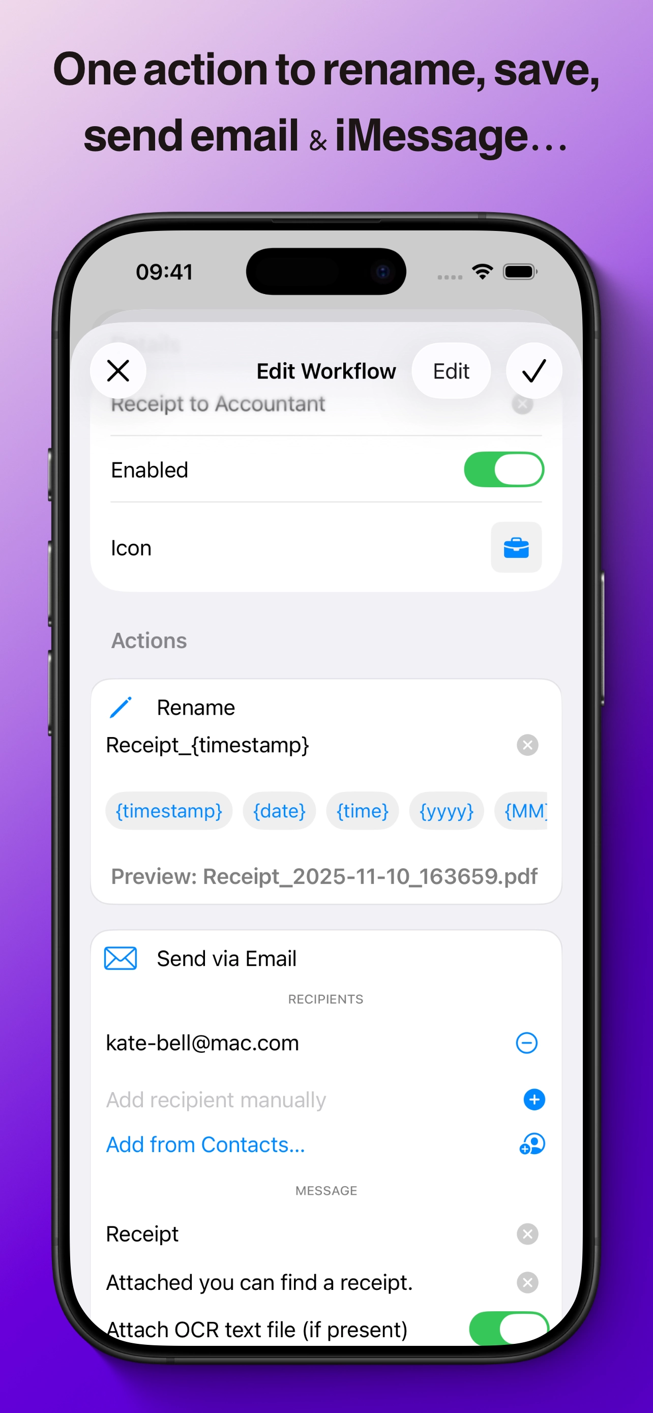 SendScan iPhone screenshot 3